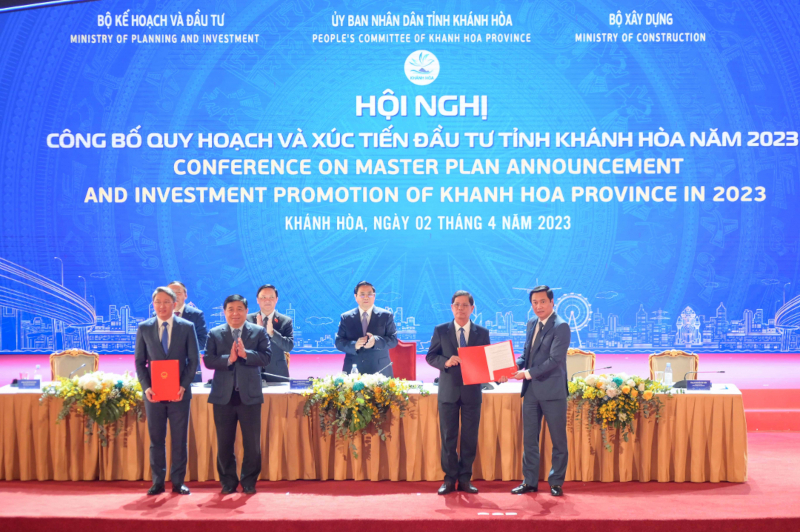 Thủ tướng Chính phủ Phạm Minh Chính dự Hội nghị công bố quy hoạch và xúc tiến đầu tư tỉnh Khánh Hòa năm 2023